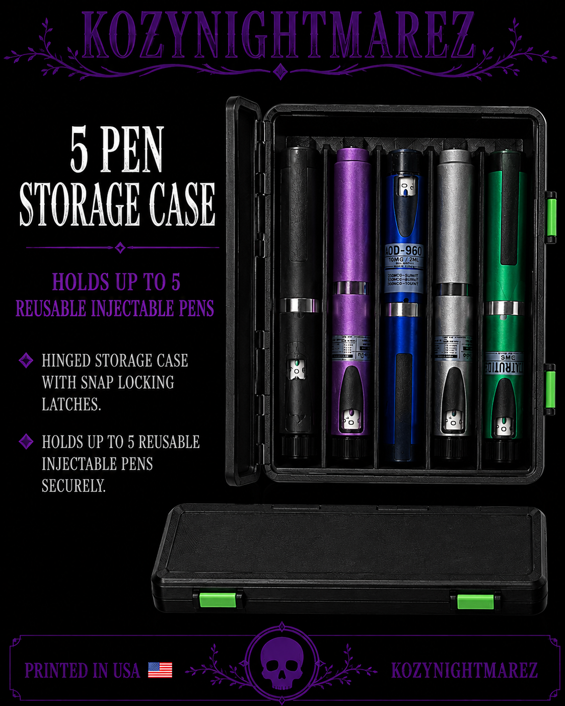 Slim 5 Pen Case