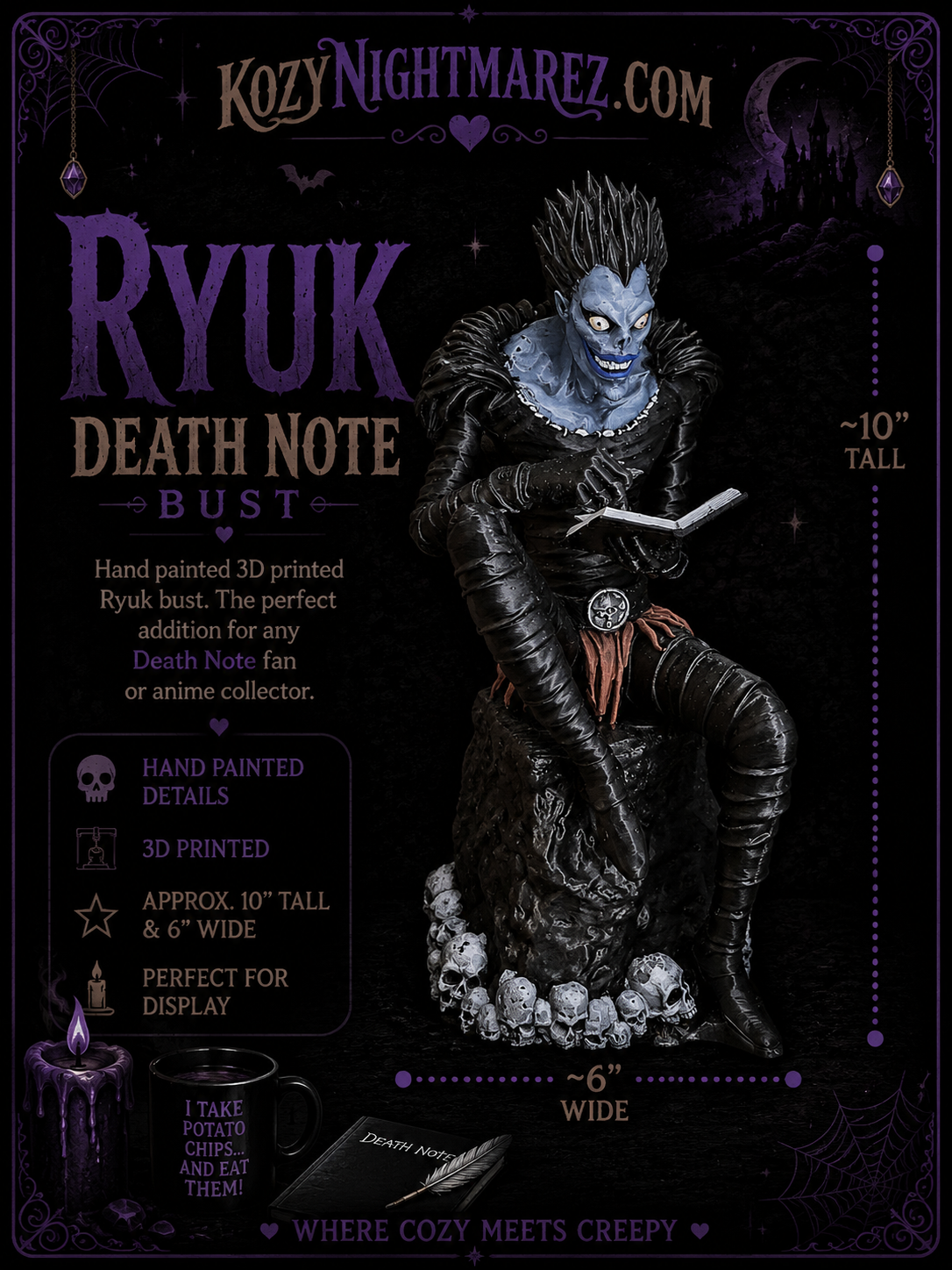 Ryuk Death Note Bust