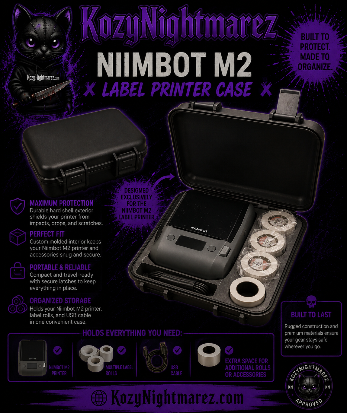 Niimbot M2 Label Printer Case